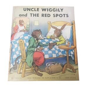 Vintage Uncle Wiggily and the Red Spots No. 3600 E Corp MCMXXXIX Nostalgia Book